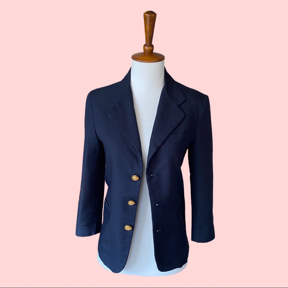 Vintage Navy Blazer